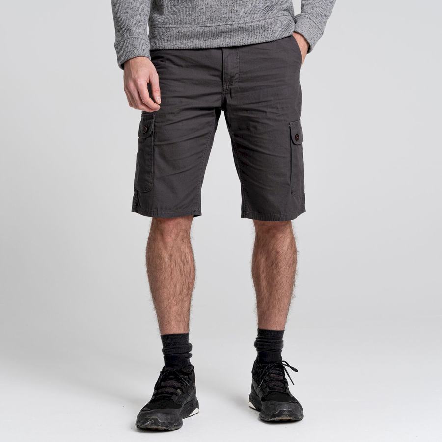 Craghoppers Thallon Men's Shorts Dark Grey | RRM7635GV