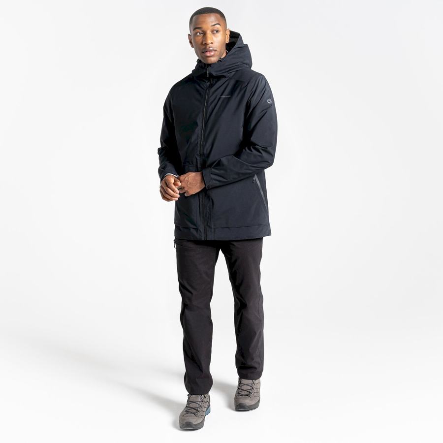 Craghoppers Toledo GORE-TEX Men's Jackets Black | HMC4160VQ