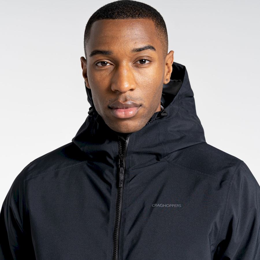 Craghoppers Toledo GORE-TEX Men's Jackets Black | HMC4160VQ