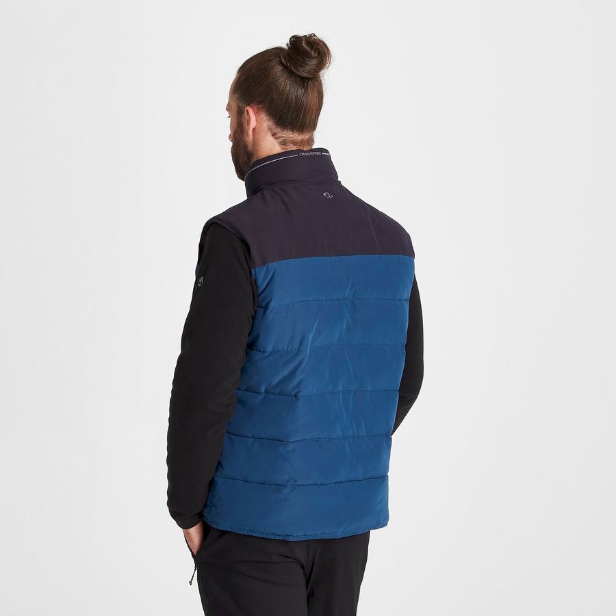 Craghoppers Trillick Downlike Men's Gilets Navy Blue | ZFY10097IE