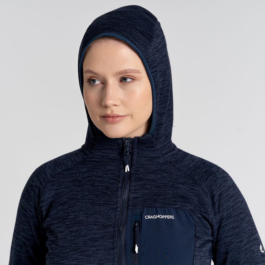 Craghoppers Trina Hooded Women's Jackets Blue Navy | QFR3014KM