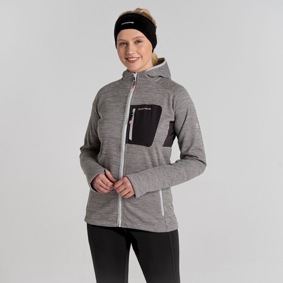 Craghoppers Trina Hooded Women's Jackets Silver | TLM2313DK