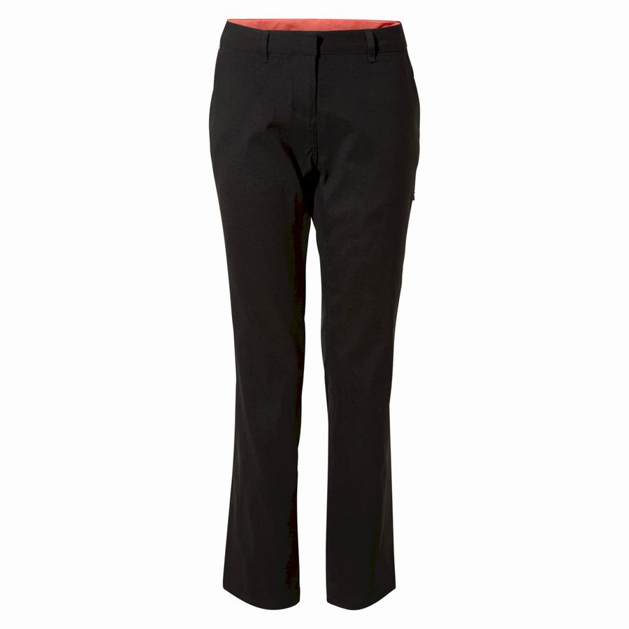 Craghoppers Verve Women's Trousers Black | COX6015LF