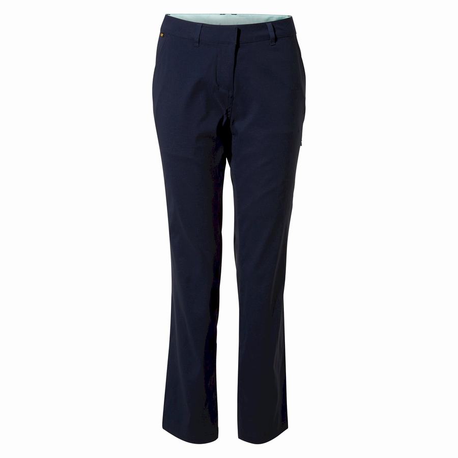 Craghoppers Verve Women's Trousers Blue Navy | BOD7655GS