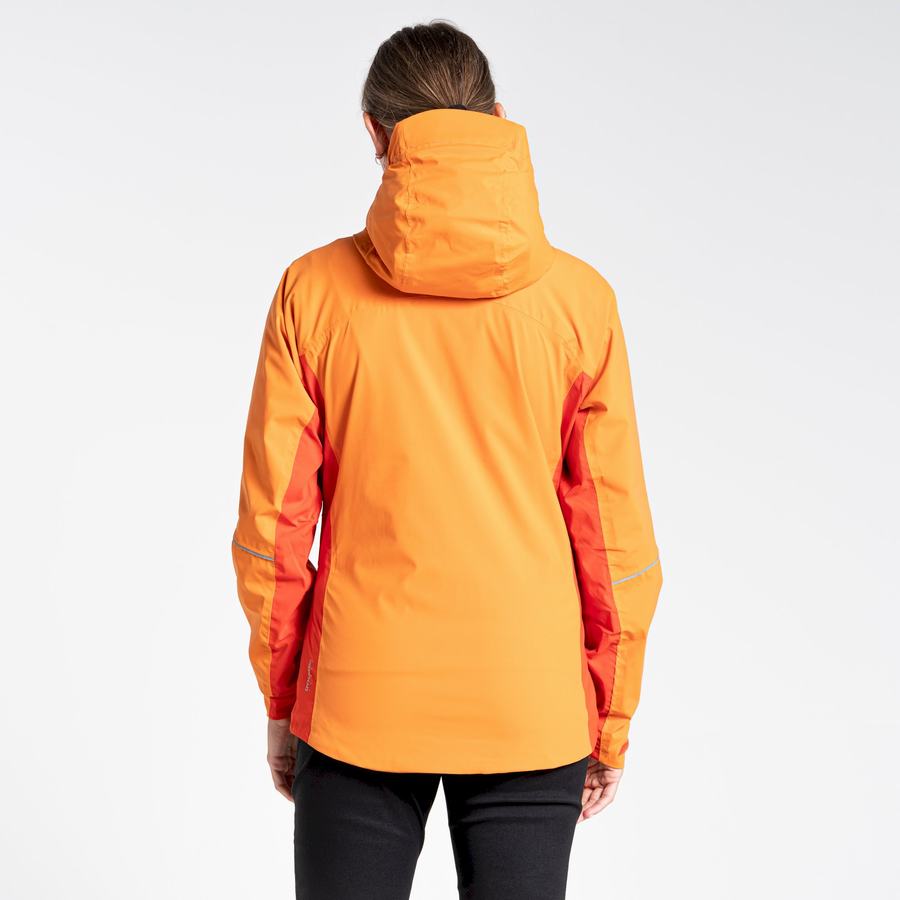 Craghoppers Waterproof Dynamic Women's Jackets Orange | IYS449VX