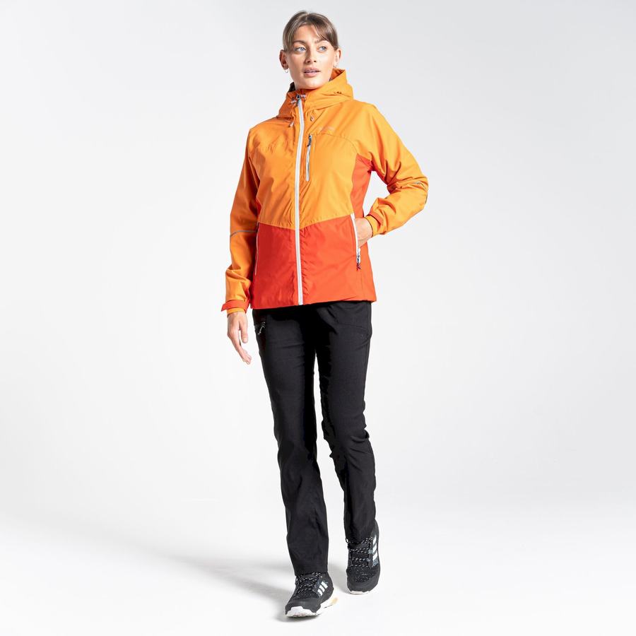 Craghoppers Waterproof Dynamic Women's Jackets Orange | IYS449VX