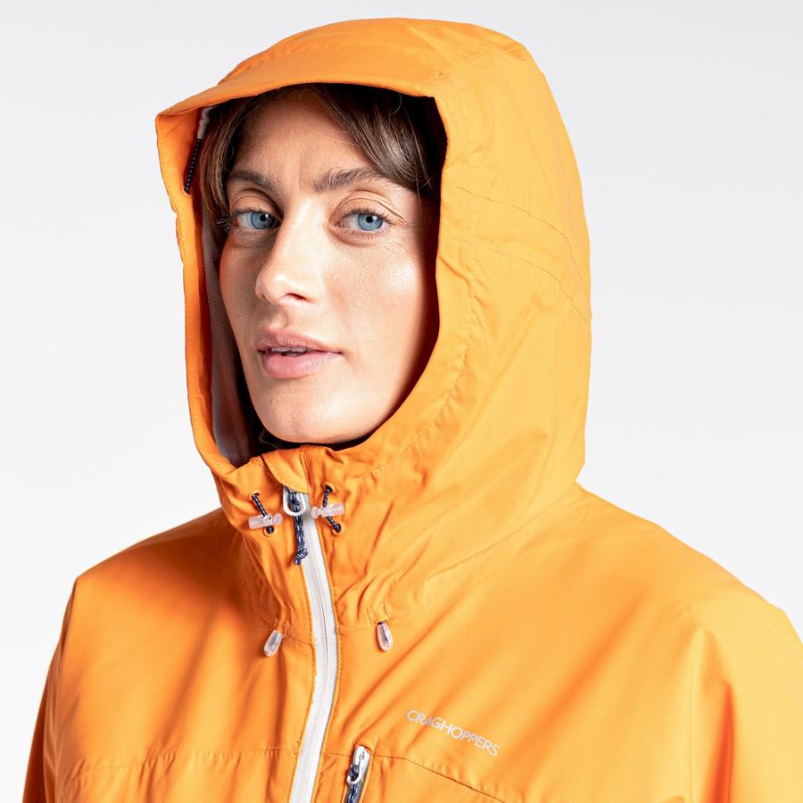 Craghoppers Waterproof Dynamic Women's Jackets Orange | IYS449VX