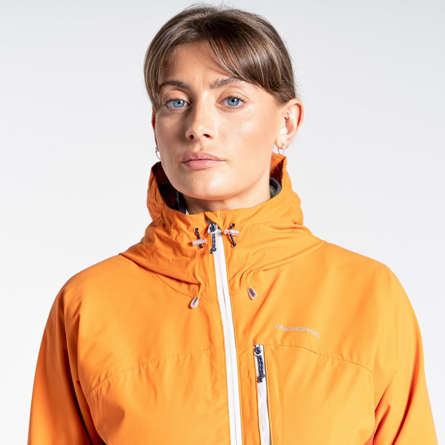 Craghoppers Waterproof Dynamic Women's Jackets Orange | IYS449VX