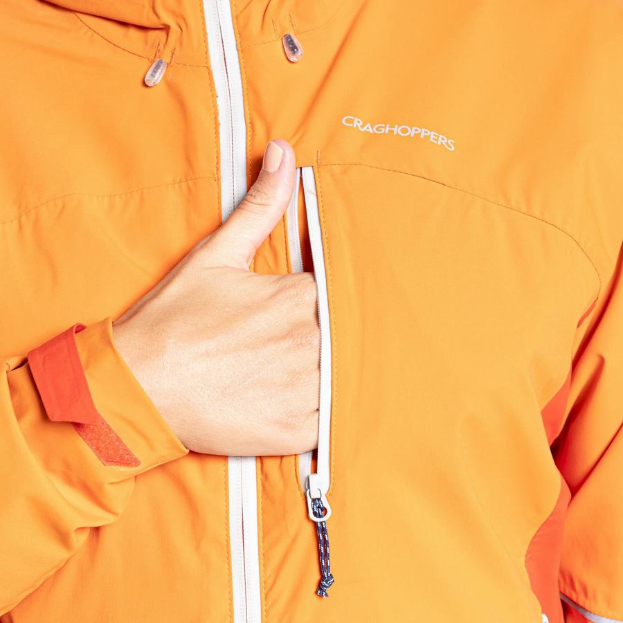 Craghoppers Waterproof Dynamic Women's Jackets Orange | IYS449VX