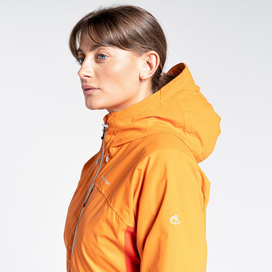 Craghoppers Waterproof Dynamic Women's Jackets Orange | IYS449VX