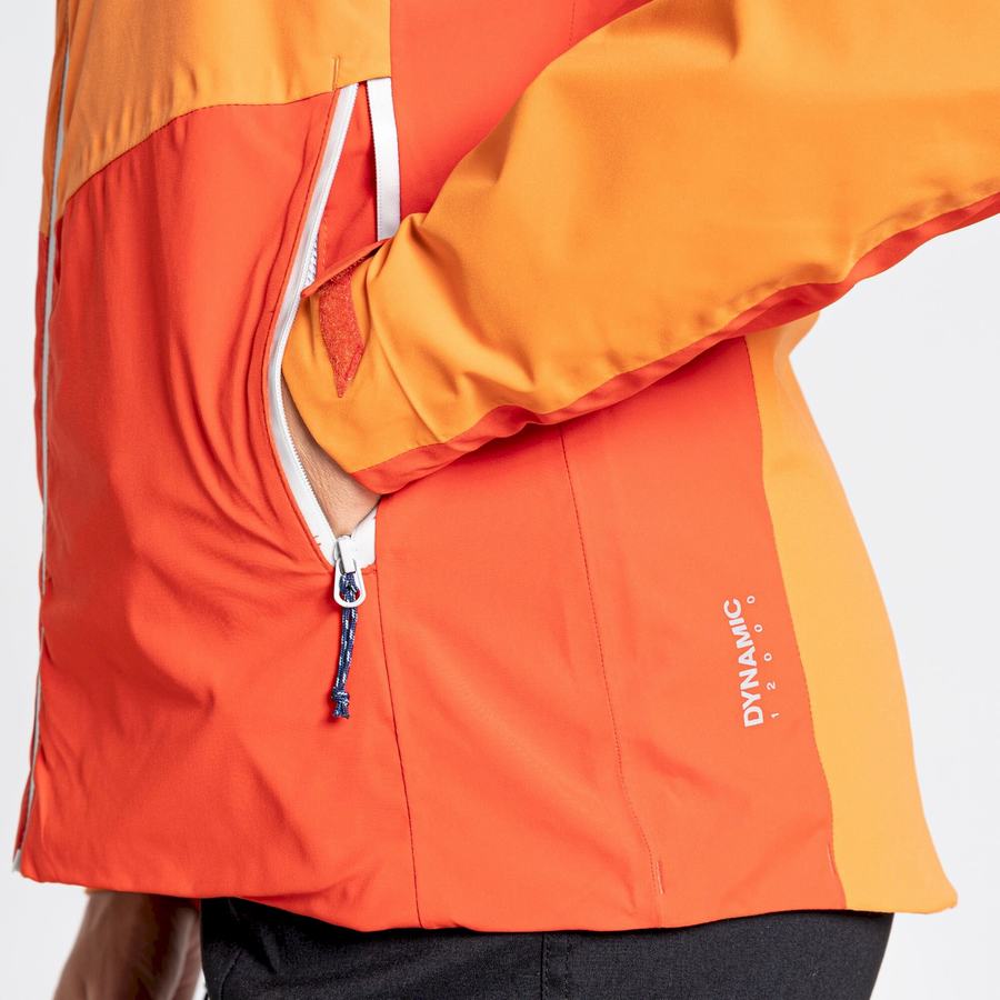 Craghoppers Waterproof Dynamic Women's Jackets Orange | IYS449VX