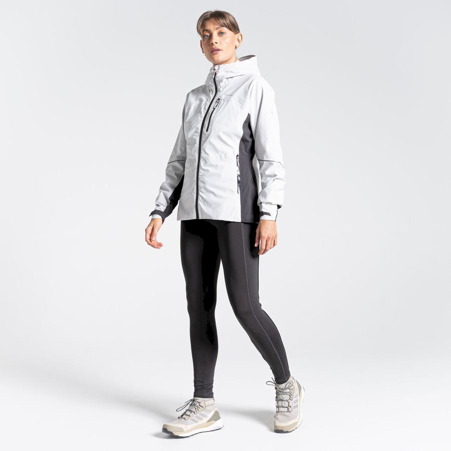 Craghoppers Waterproof Dynamic Women's Jackets Grey | PSV3159NE