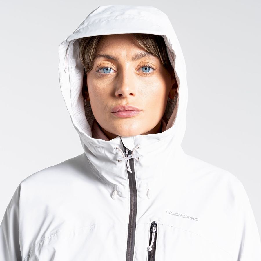 Craghoppers Waterproof Dynamic Women's Jackets Grey | PSV3159NE