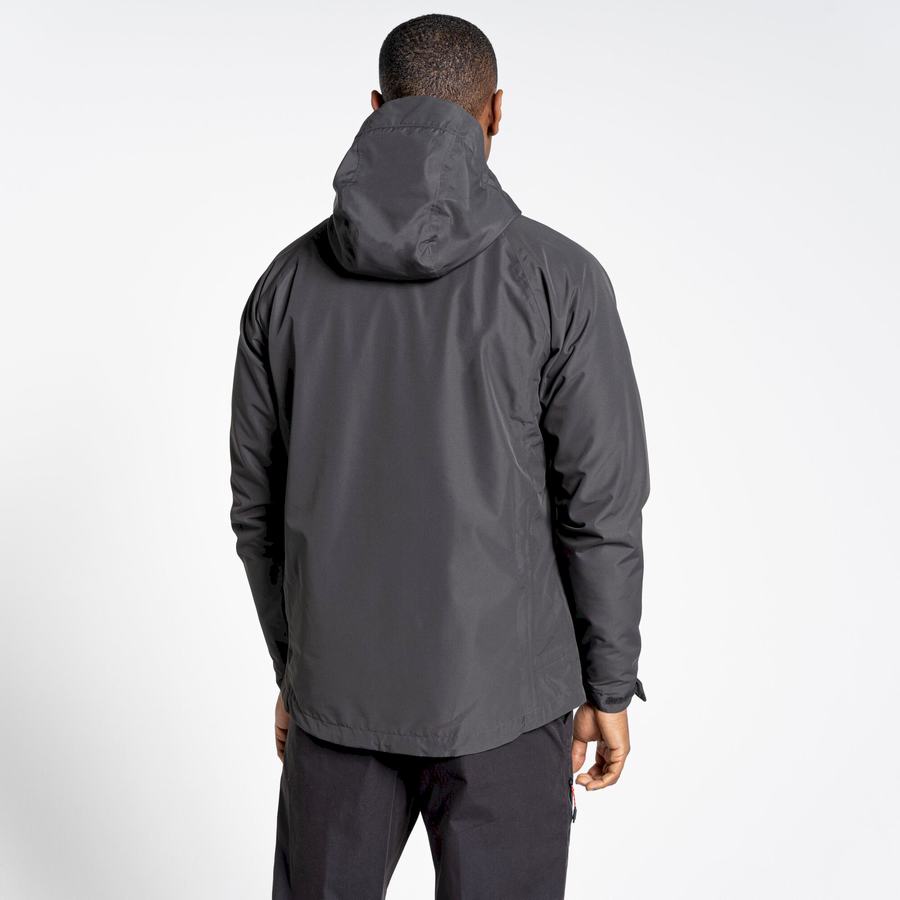 Craghoppers Waterproof Orion Men's Jackets Black | BKD2190PK