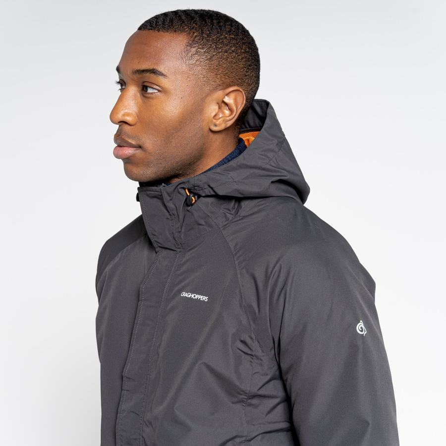 Craghoppers Waterproof Orion Men's Jackets Black | BKD2190PK