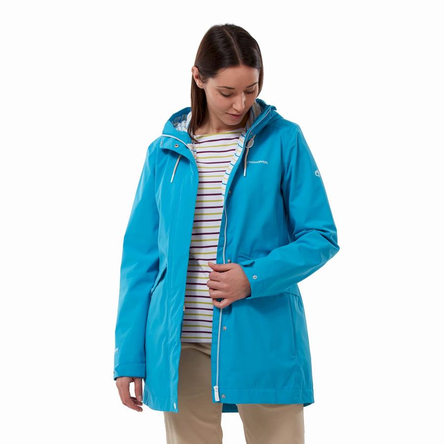 Craghoppers Waterproof Salia Women's Jackets Navy Blue | XOJ4429AN