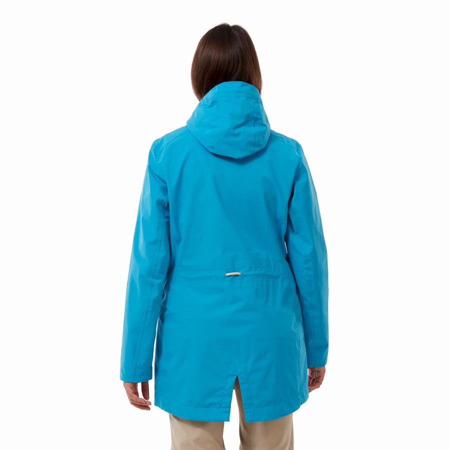 Craghoppers Waterproof Salia Women's Jackets Navy Blue | XOJ4429AN