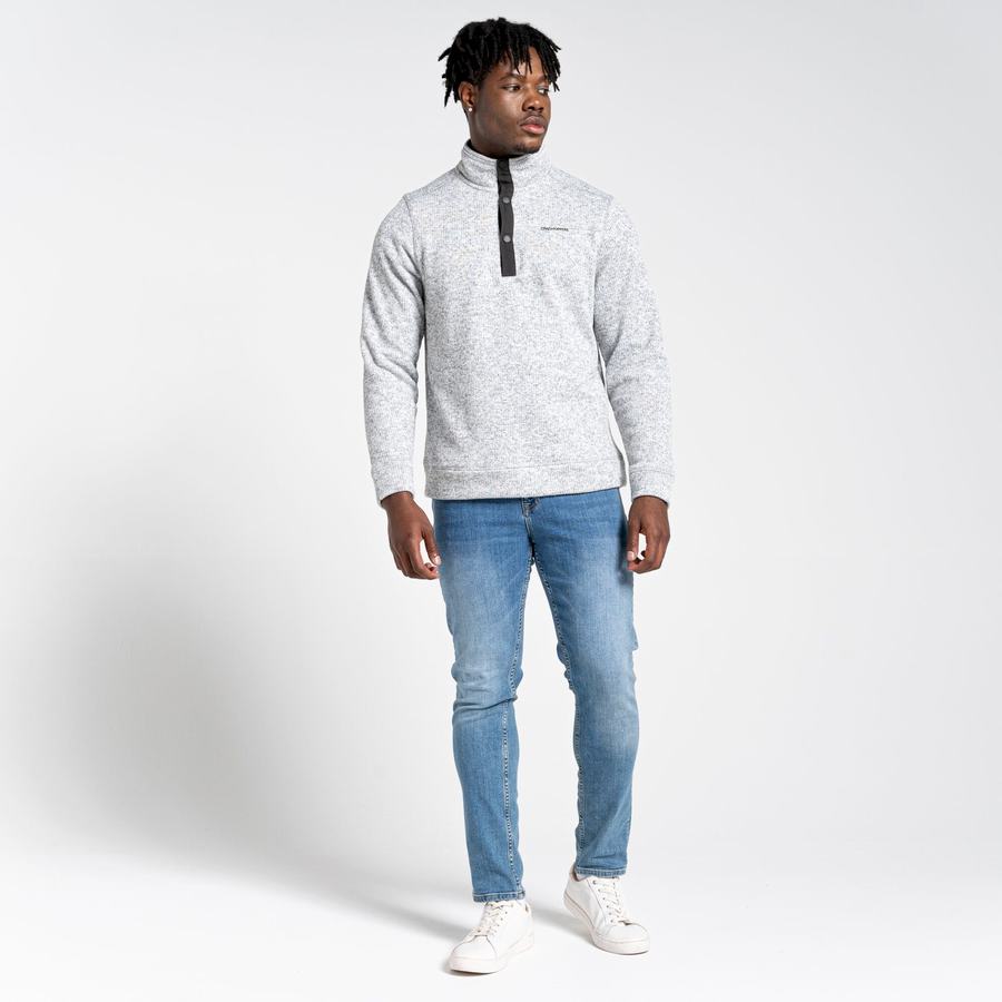 Craghoppers Willis Overhead Men's Sweaters Grey | PXF3499MA