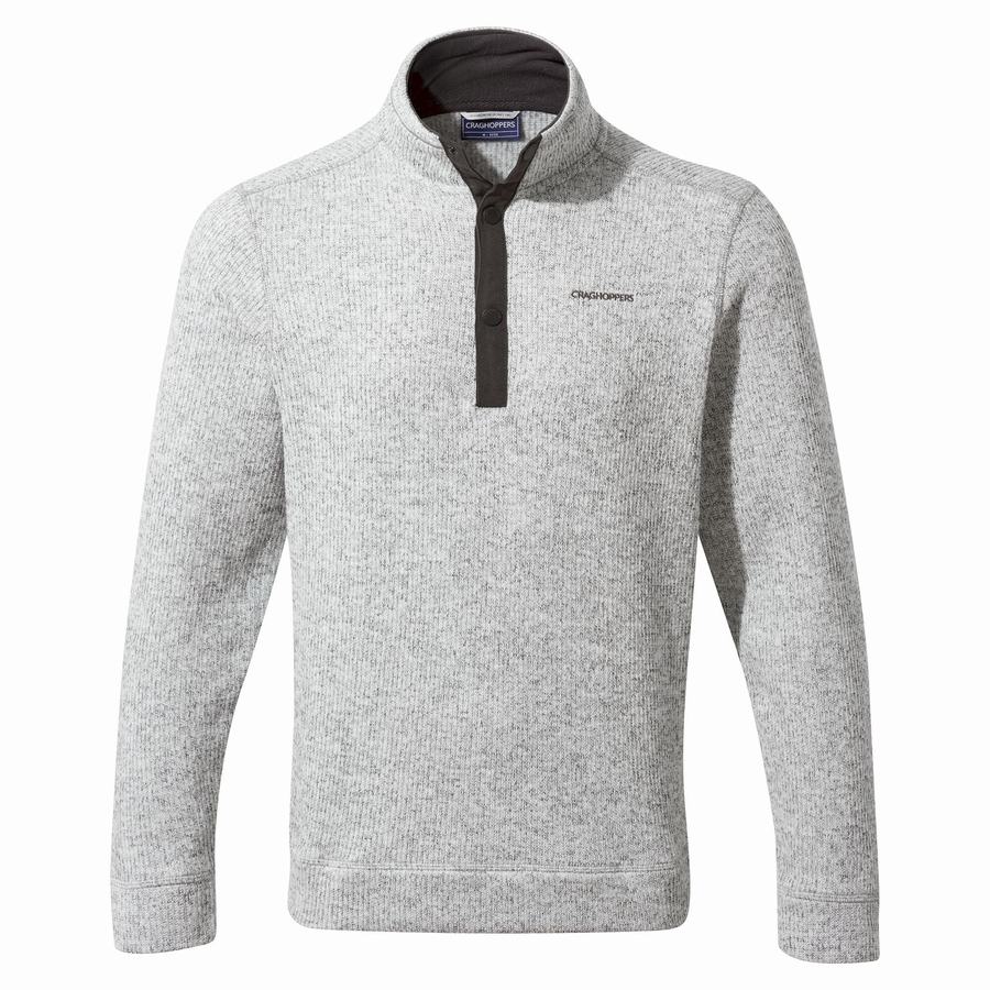 Craghoppers Willis Overhead Men's Sweaters Grey | PXF3499MA